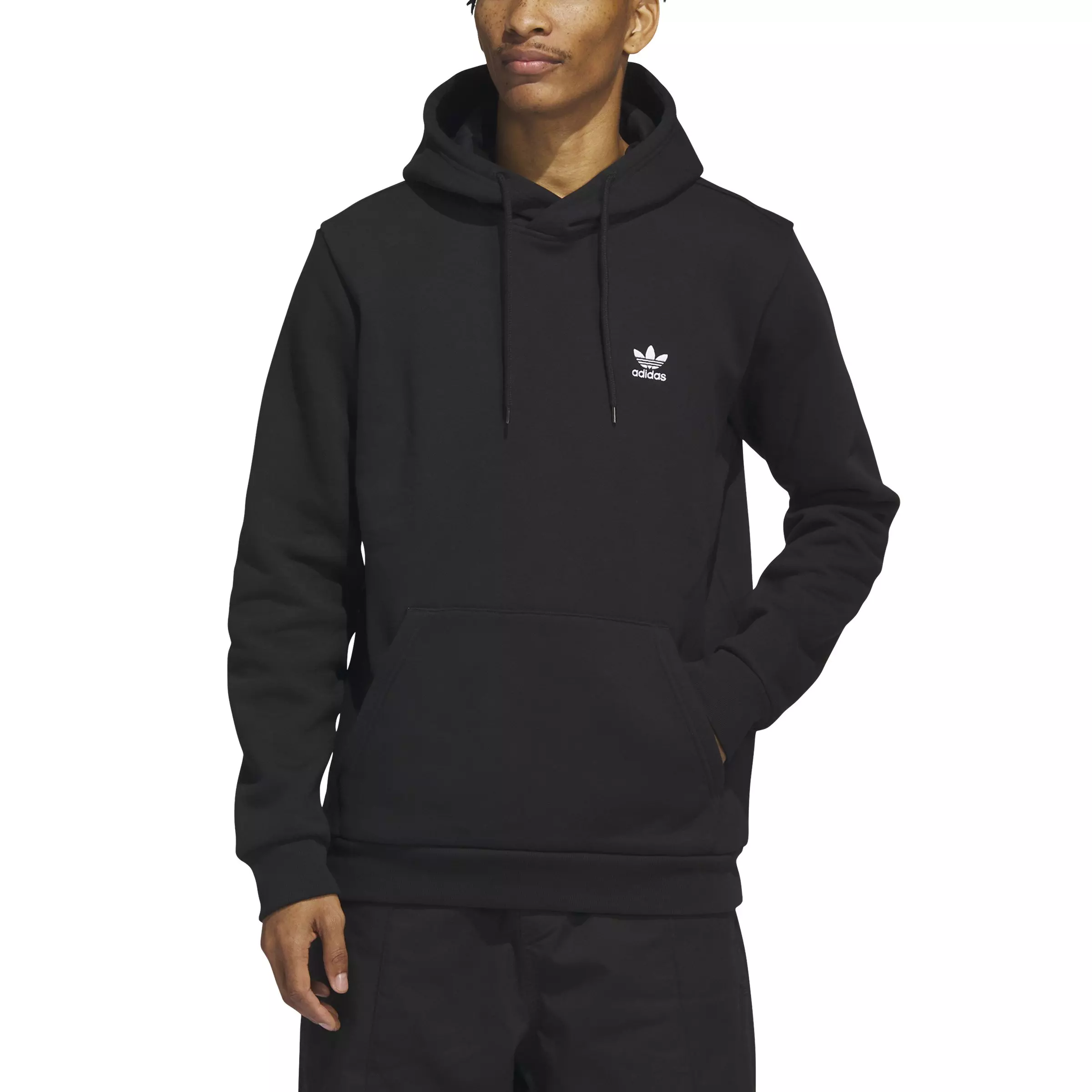 Trefoil essentials hoodie adidas sale